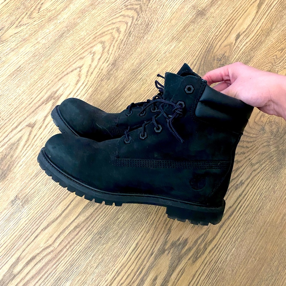 Timberland Women’s Premium 6” Black Boots